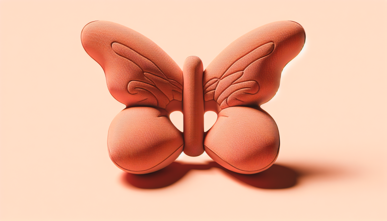 almohada cervical mariposa